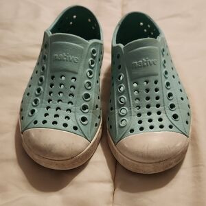 Native Kids Shoes - Aqua